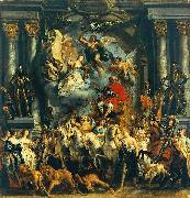 Jacob Jordaens Triumph of Prince Frederick Henry of Orange. oil on canvas